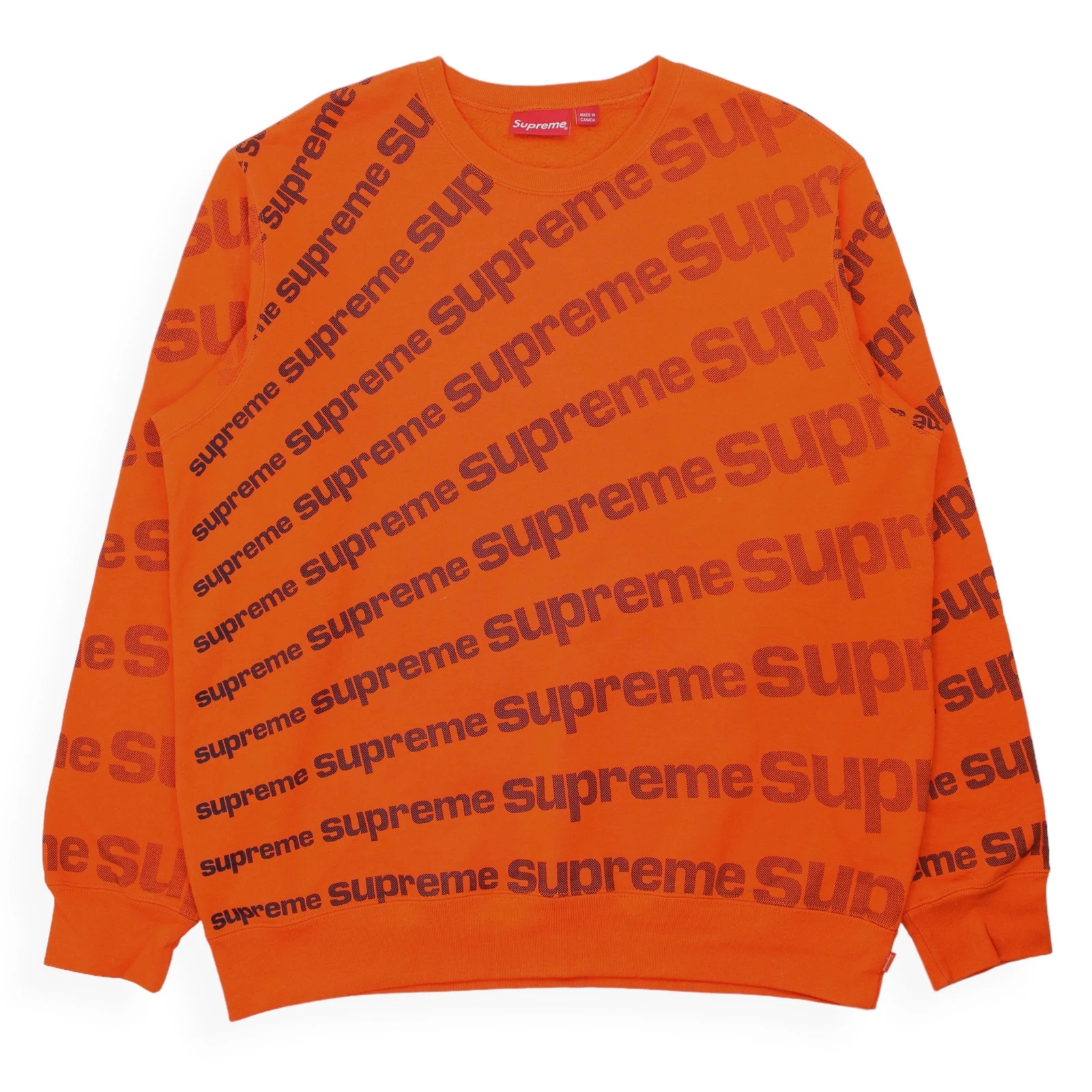 Sweat Supreme Radical taille M orange