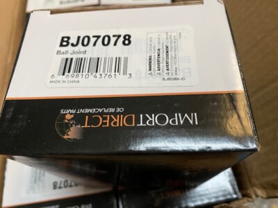 Import Direct Chassis Ball Joint BJ60365 (NEW)