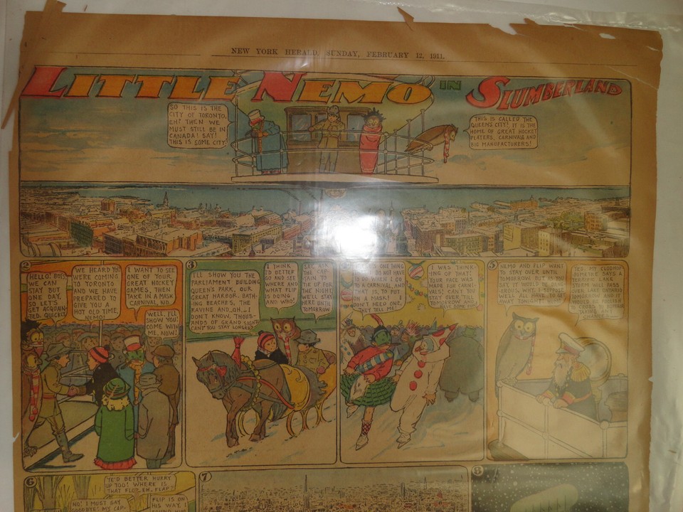 LITTLE NEMO 12.02.1911 Winsor McCay fast A2 Fullpage Full Color - 112 ...