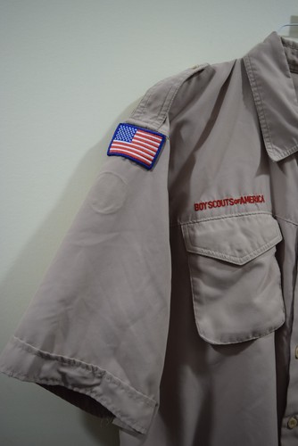 Boy Scout VENTED Men’s XL MICROFIBER Official SOFT Uniform S/S Shirt G382 - Picture 12 of 19