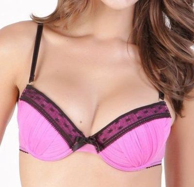 E et D S60083 Luxury Embroidery Push up Bra (set) 34 36 38 40 cup A B C D 