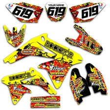 2008 2009 2010 2011 2012 2013 2014 2015 2016 2017 RMZ 450 ROCKSTAR YELLOW DECALS