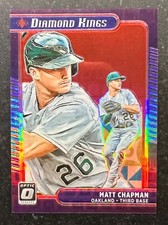 2021 Donruss Optic Pandora Red Matt Chapman #11 11/99