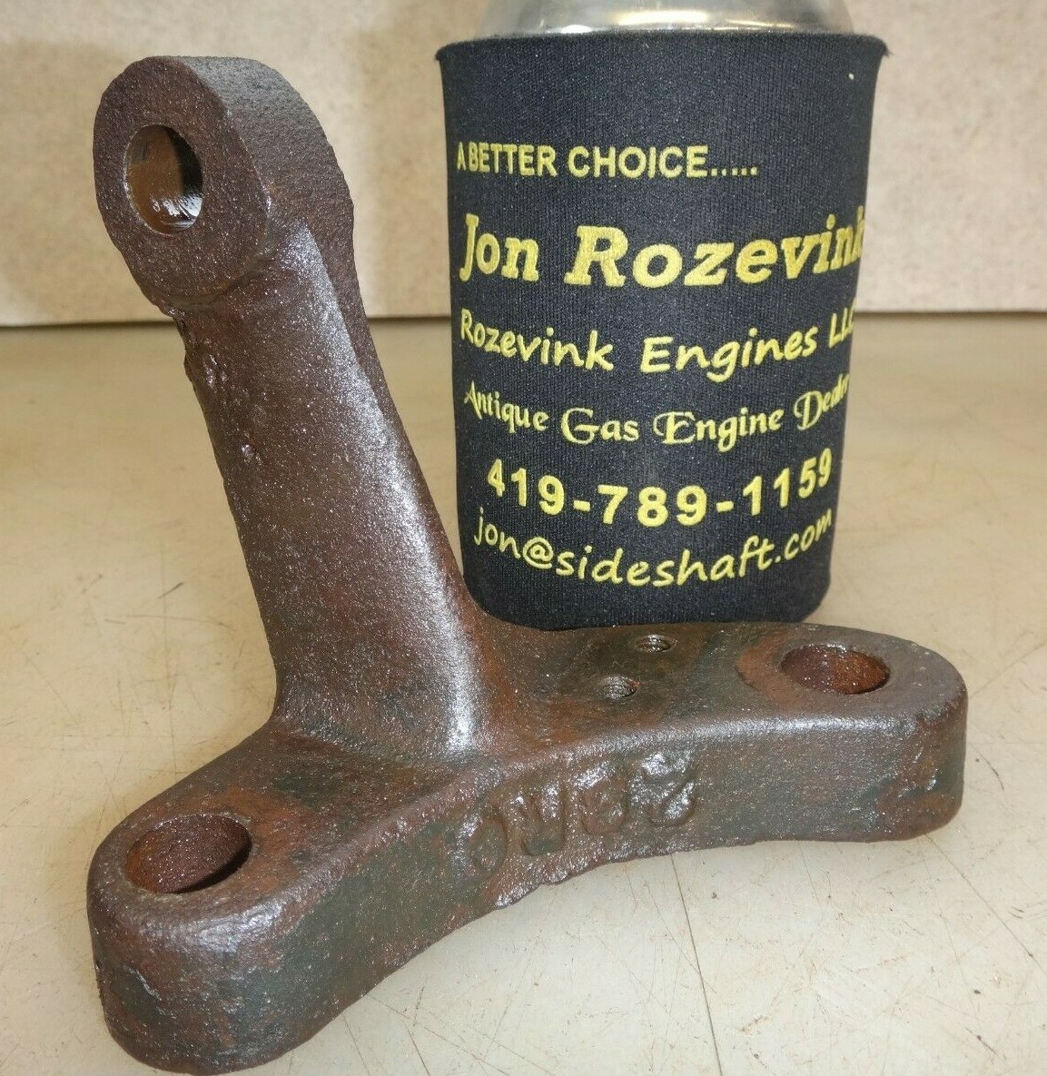 ROCKER ARM STAND MOUNT for 2hp FAIRBANKS MORSE T or H Hit Miss Old Gas