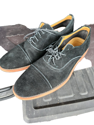 Call It Spring Fresien Oxford Black Vegan Lace Up Round Toe  display picture 1