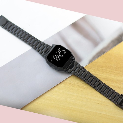 Digital Watch Waterproof Decorative Watches Electronic Wrist Band Clock Vintage - Zdjęcie 3 z 13