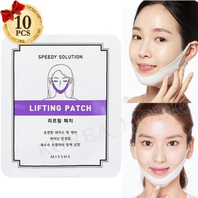 MISSHA Speedy Solution Lifting Patches 10 Stück V-Form Abnehmen Gesichtsmaske...