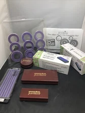 JUSTRITE CLING MOUNTED RUBBER STAMP SETS AND BACKGROUND STAMPS Multiple Sets