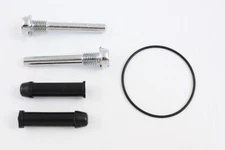 Torx Head Mount Set for Rear Brake Caliper Chrome for Harley Evolution 1987-99