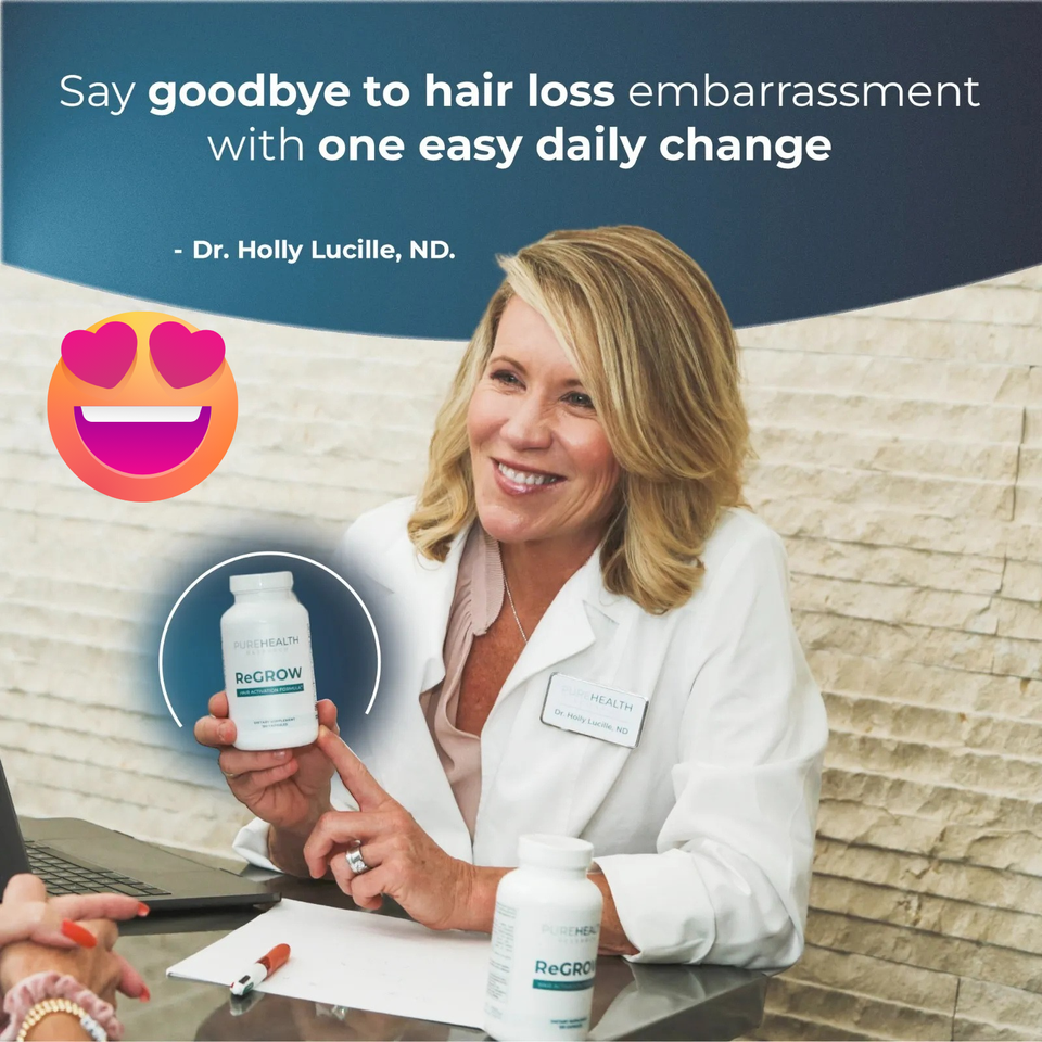 ReGrow Hair Growth Vitamins with Biotin" eBay