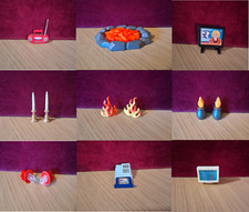 Playmobil FIRES,LIGHTS, LANTERNS,ELECTRICAL ITEMS Spares