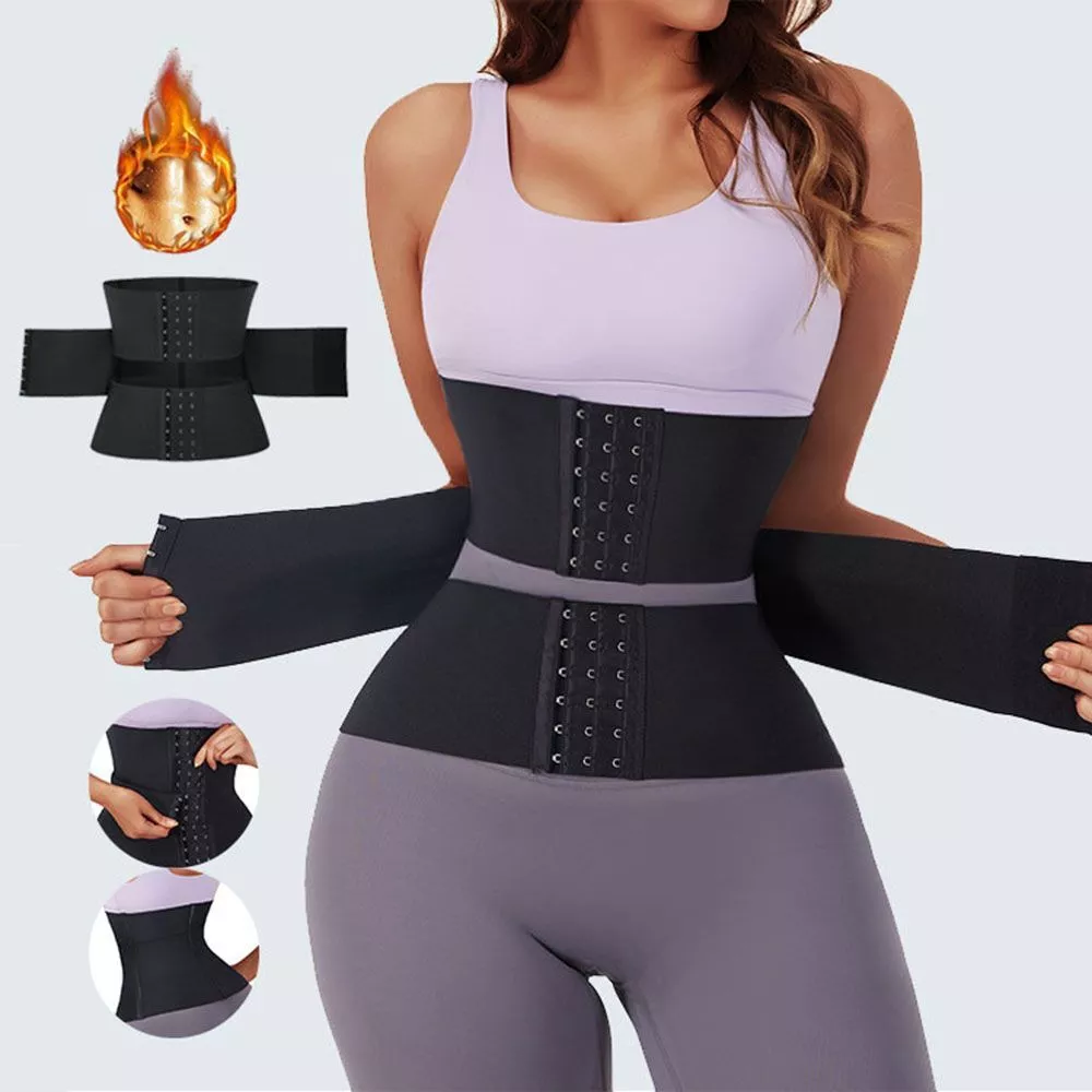 Segmented Seamless Women Bodysuit Waist Trainer Abdomina Binder Tummy  Trainer