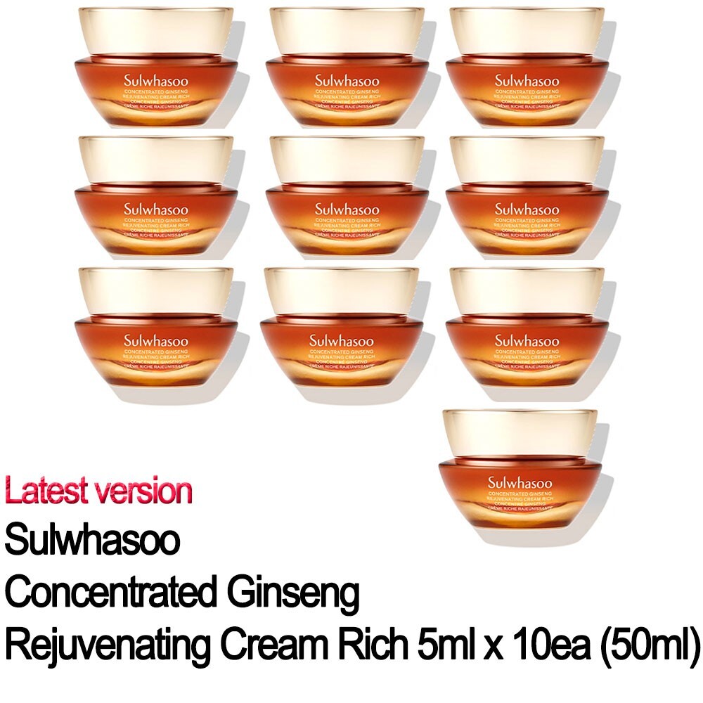 Sulwhasoo Concentrated Ginseng Rejuvenating Cream Rich 5ml x 1ea