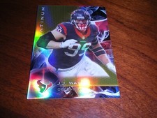 2015 Topps Platinum Football Gold #17 J.J. Watt  Houston Texans