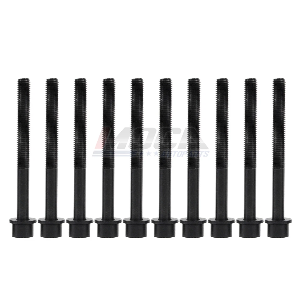 Parafusos de cabeça de cilindro ajuste 02-20 Nissan Altima Suzuki Equator 2.5L DOHC QR25DE - Imagem 3 de 4