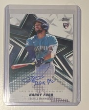 Topps 2026 Series 1 Harry Ford Autograph Rookie #BSA-HF Baseball Stars Mariners