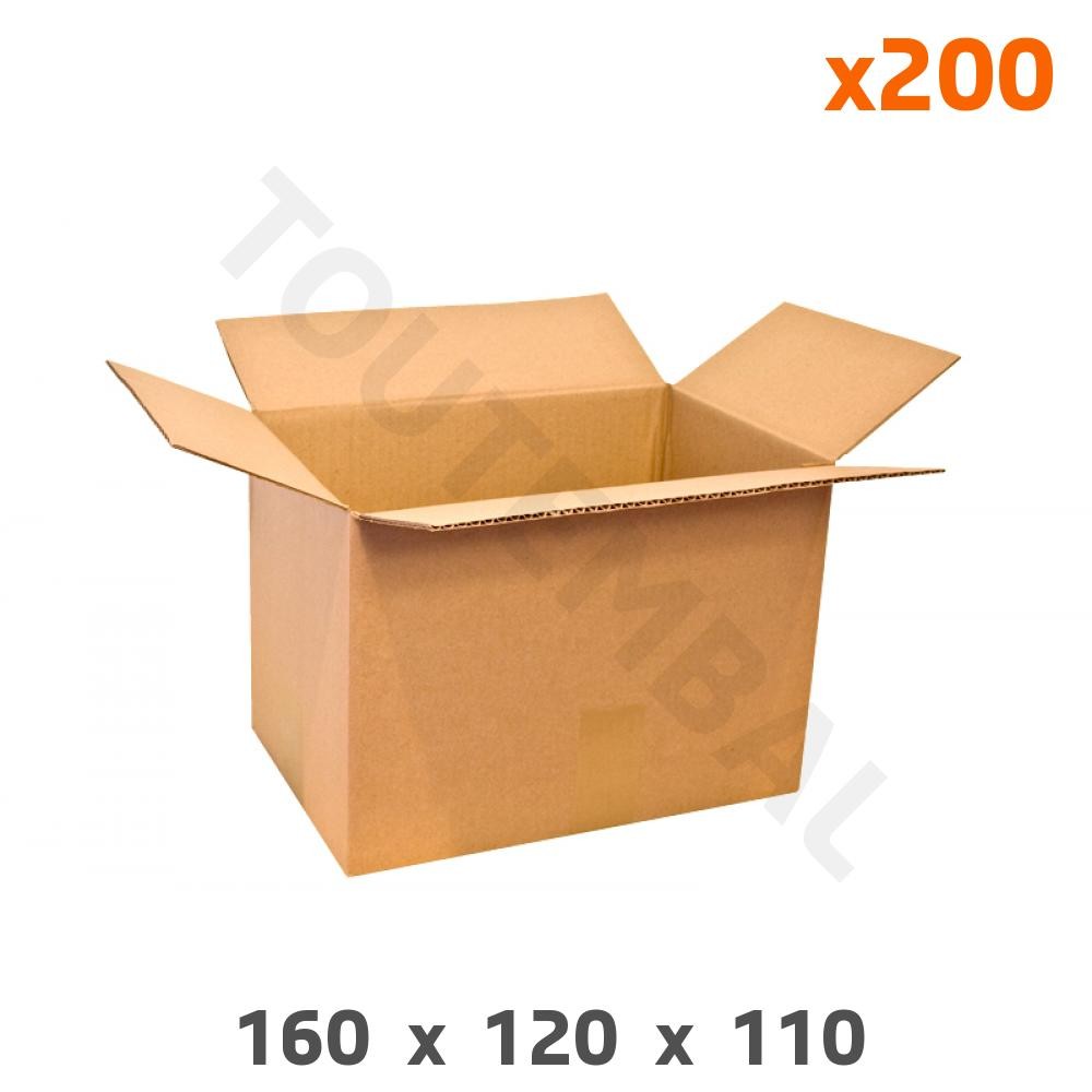 Carton A6 160x120x110 mm pour expédier sans casser les colis
