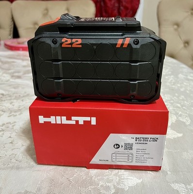 HILTI NURON B 22-255  12AH LI-ON BATTERY  HEAVY DUTY 