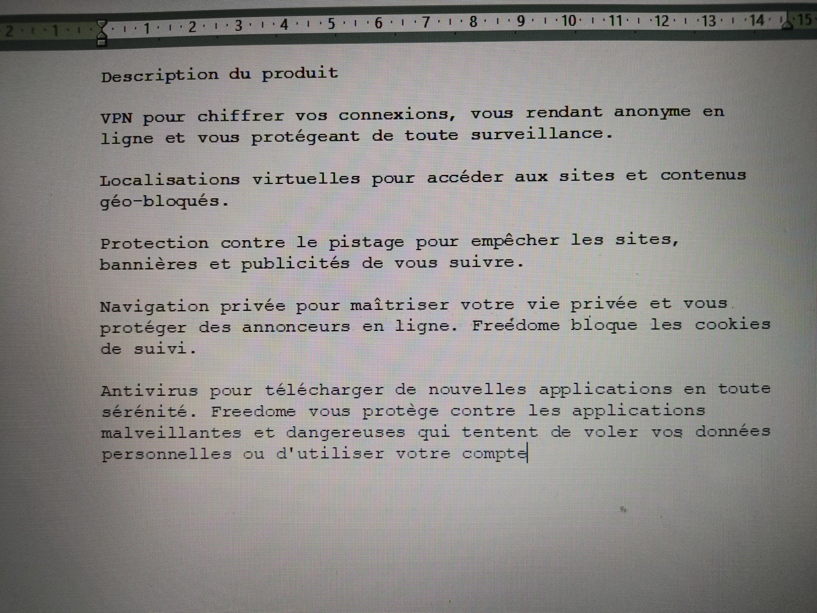 Logiciel Freedome VPN Neuf PC Mac Android Clé Licence Protection