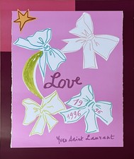 YSL 1996 LOVE Poster Yves Saint-Laurent (c) YSL Foundation, New
