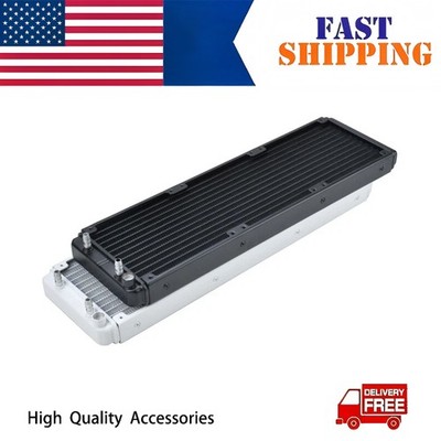 OCOCOO 360mm Water-Cooled Radiator, Aluminum N6 Fixed Ports DIY Computer Case
