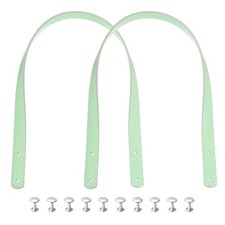 2pcs 24 Leather Purses Straps Handbag Belt Band Bag Handle Light Blue