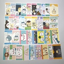 Chiikawa Deco Stickers 4 Full Complete Set of 36 Peel Reuse Sticker Japan New