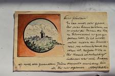 Ak Handgemalt Handgezeichnet Hildburghausen Thüringen