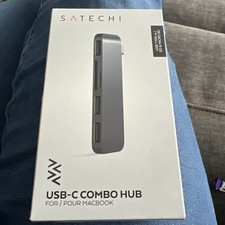 Image of Satechi USB C Multiport Adapter Hub With USB-A And SD Card Ports For MacBook