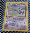 LP - Sabrina's Gengar 1st Edition 014/132 Gym Heroes Holo Rare Grail Pokemon