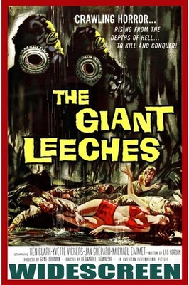 Attack of the Giant Leeches (DVD) Bruno VeSota Michael Emmet Ken Clarke