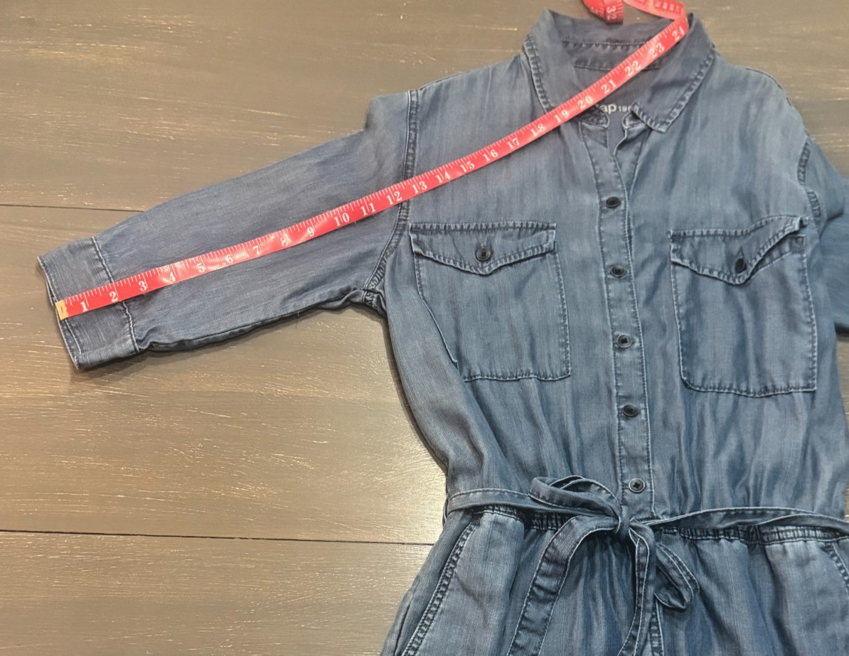 Gap Super Soft Light Weight Button Front 3/4 Slee… - image 3