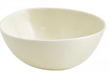 Front Of the Hou 21oz Vanilla Bean Round Porcelain Kiln Bowl, MODEL #DBO143BEP23