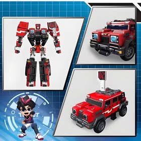 Tobot V WLD CHIEF Explorer Jeep SUV Transform Car Robot Tokey Toy Action Figure
