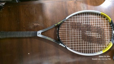 Raquette Tennis Prince Triple Threat UltraLite – Taille 4 3/8, Tamis 115″ – Titane, Oversize
