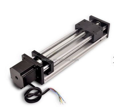 57H56H3004A2 CNC Z Axis Linear Stage Ball Screw SFU1204 Stepper Motor