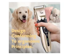 Dog Clippers for Grooming,Low Noise, Electric Quiet, Adjustable Clipper Comb NEW
