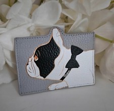 Image of Ted Baker French Booldog Card Holder New Without Tags No Box