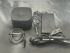 HP HSN-IX01 Thunderbolt Dock G2 with Combo Cable Docking Station 120W AC Adapter