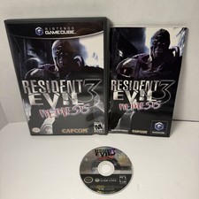 Resident Evil 3: Nemesis (Nintendo GameCube, 2006) Complete CIB Authentic