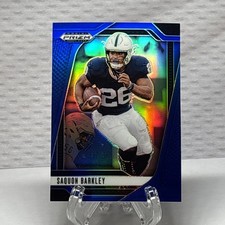 2025 Panini Prizm Draft Picks Saquon Barkley #190 Blue Prizm /249