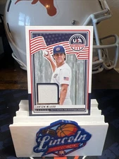 2025 Panini Stars & Stripes Baseball Lawson McLeod Rookie Patch Materials USA-LM
