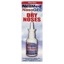 NeilMed Nasogel Drip-Free Gel Spray Provides Moisture to Hydrate Dry Nosel 1 Oz