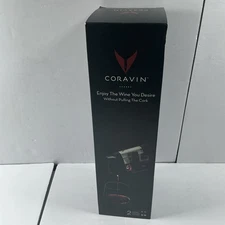 Coravin Wine Preservation System Model 1000 W/ Extra Argon Gas Canisters