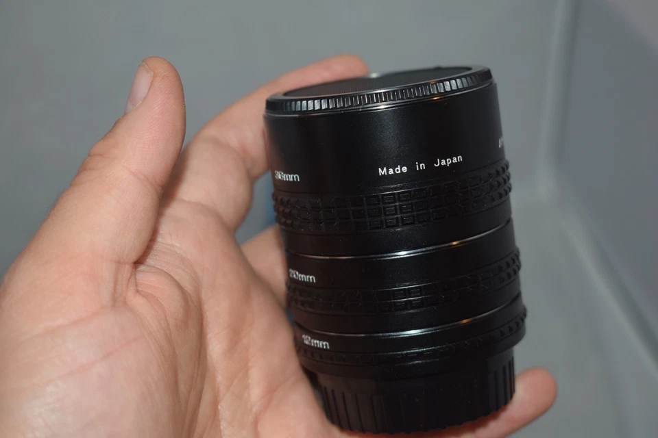 Triplus APK Extension Tube Set 12/20/36mm Pentax K for P/K boxed - Image 3 of 4