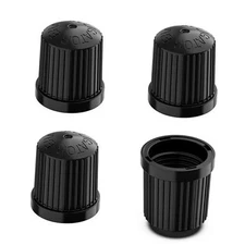 TPMS Tire Valve Caps (-Pack) Alligator EHA Secure Air Pressure Valve 4 Black