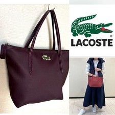 Lacoste Women L1212 Concept Handbag Tote Bag Limited Edition Rare french Fashion