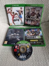 Xbox One 5 x Game Bundle  - UFC Fallout 4 Thief Rugby For Honor - FAST POST