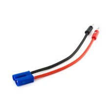 E-flite AEC512 E-Flite EC5 Device Charge Lead with 6" Wire  Jacks, 12Awg