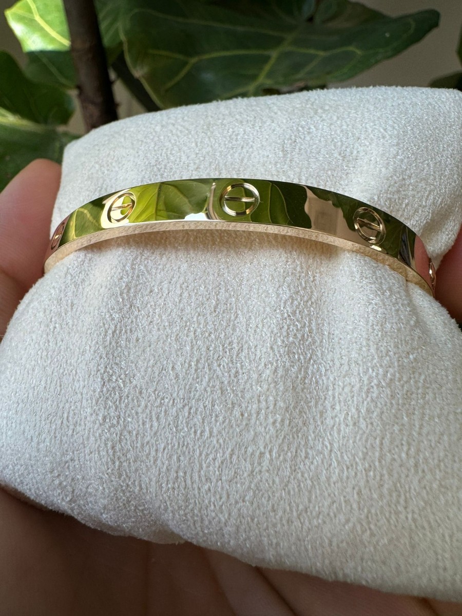 Cartier LOVE Bracelet YG ♯18 LOVE# bracelet, classic model